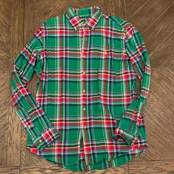 Ralph Lauren Other - Ralph Lauren Vibrant Plaid Men's Shirt - Medium